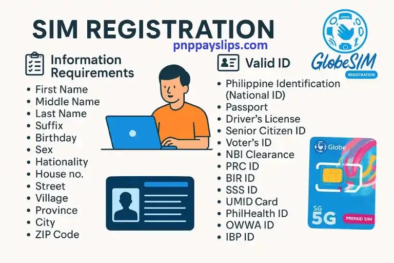 Globe SIM Registration Requirements