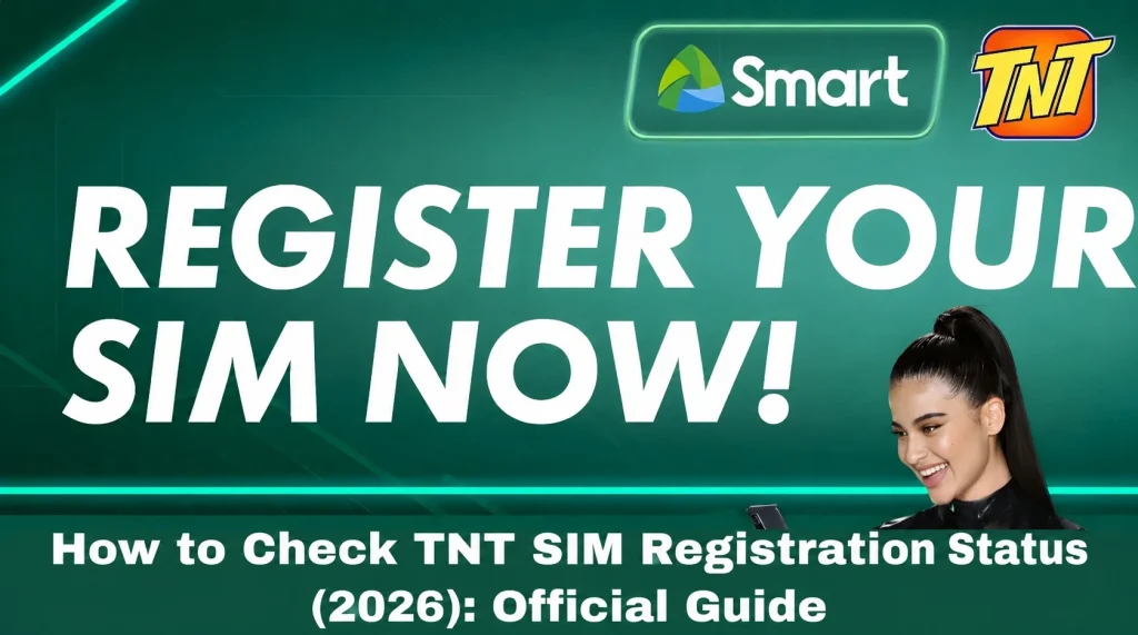 Check TNT SIM Registration Status