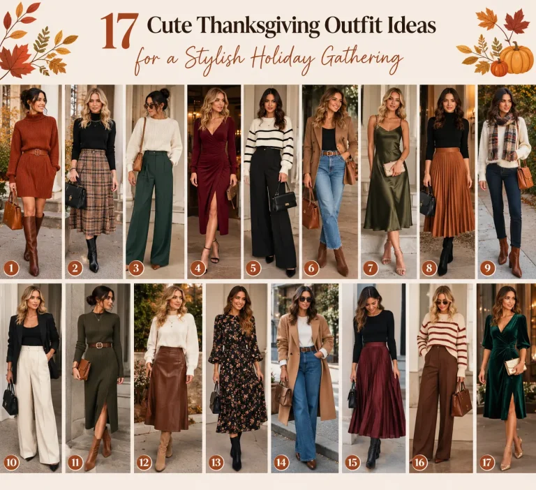 17 Cute Thanksgiving Outfit Ideas for a Stylish Holiday Gathering