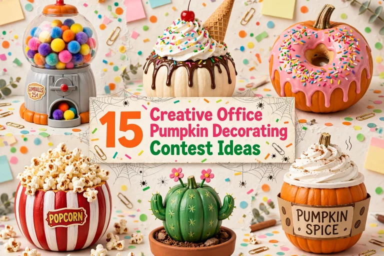 15 Creative Office Pumpkin Decorating Contest Ideas