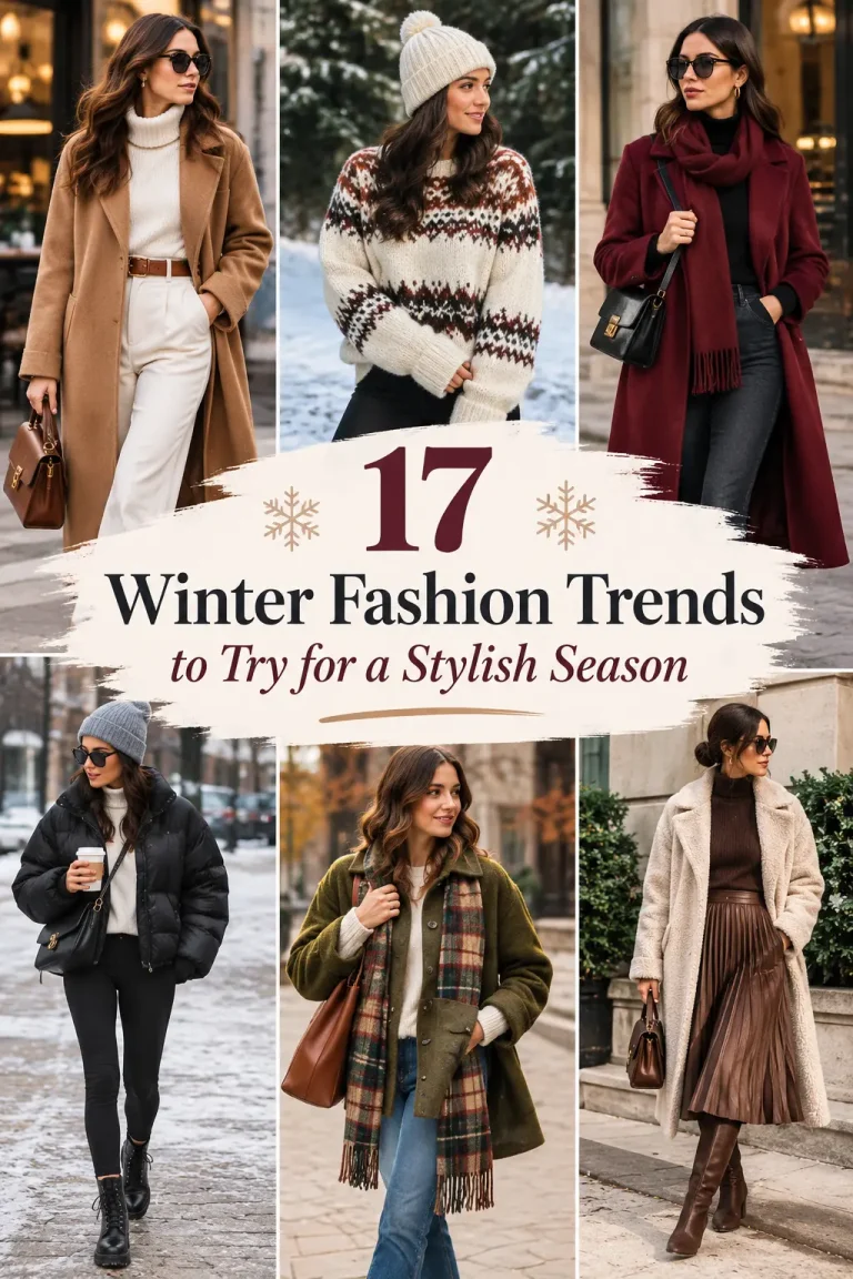 17 Winter Fashion Trends to Try for a Stylish Season