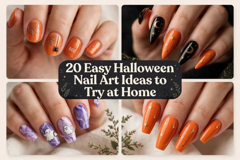 20 Easy Halloween Nail Art Ideas to Try at Home