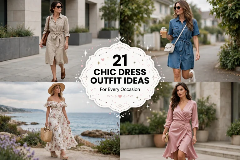 21 Chic Dress Outfit Ideas for Easy Everyday Style