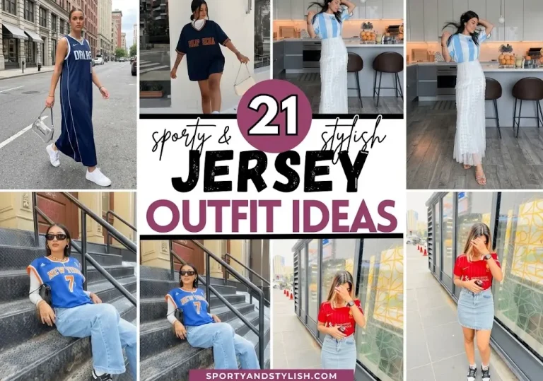21 Jersey Outfit Ideas for a Sporty and Stylish Look
