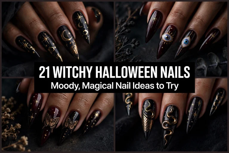 21 Witchy Halloween Nails: Moody, Magical Nail Ideas to Try