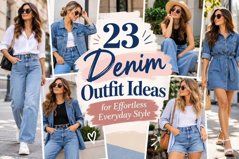 23 Denim Outfit Ideas for Effortless Everyday Style