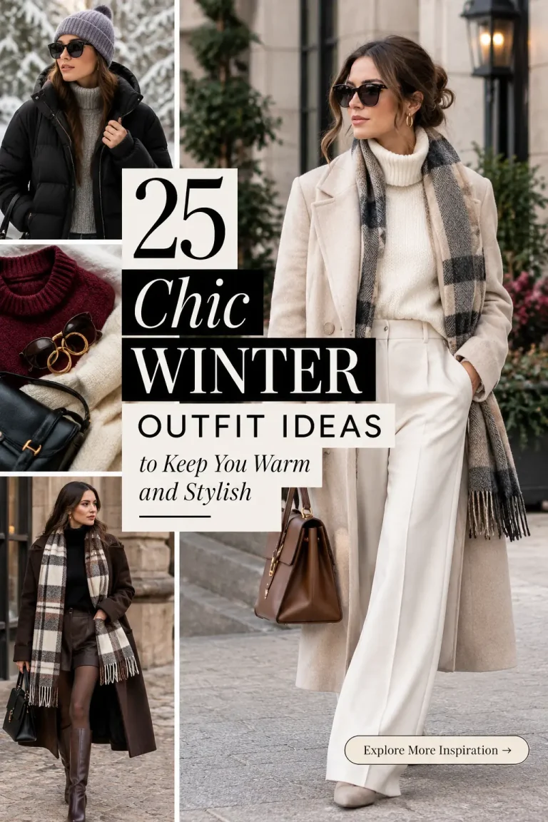 25 Chic Winter Coat Outfit Ideas to Keep You Warm and Stylish