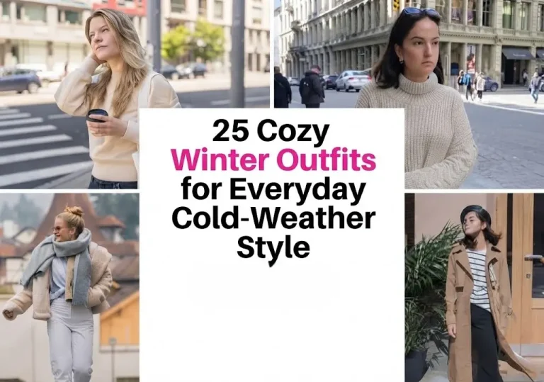 25 Cozy Winter Outfits for Everyday Cold-Weather Style