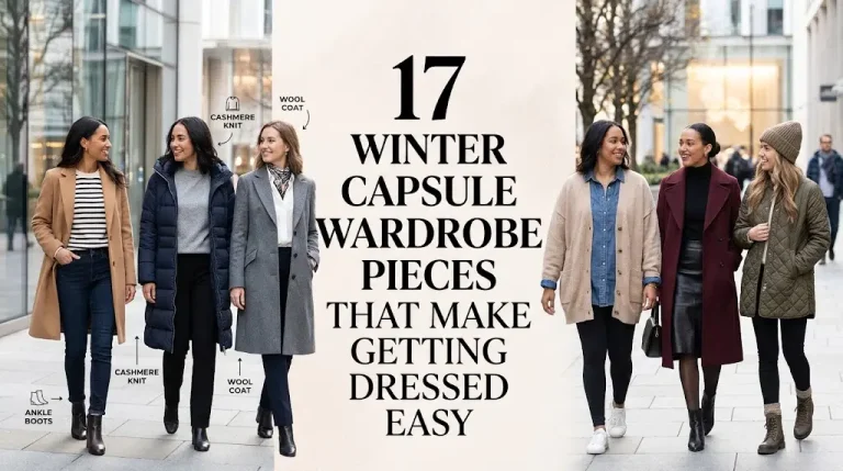 17 Winter Capsule Wardrobe Pieces That Make Getting Dressed Easy